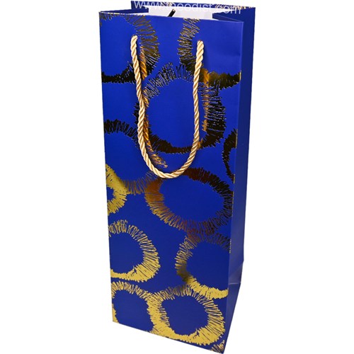 Gift Bottle Bag Infinity Assorted Colours 35x12x9cm_1 - Theodist