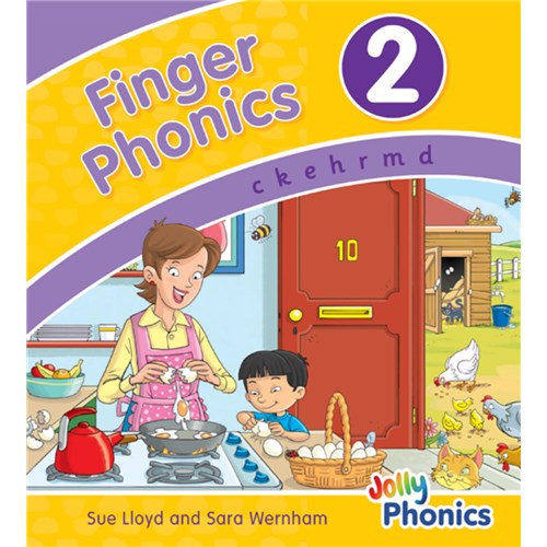 Jolly Finger Phonics 2 - c k e h r m d - Theodist