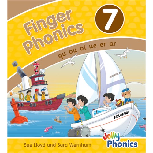 Jolly Finger Phonics 7 - qu ou oi ue er ar - Theodist