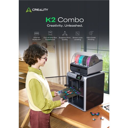 Creality K2 Combo 3D Printer 404×436×545mm with Creality Filament System (CFS)_3 - Theodist