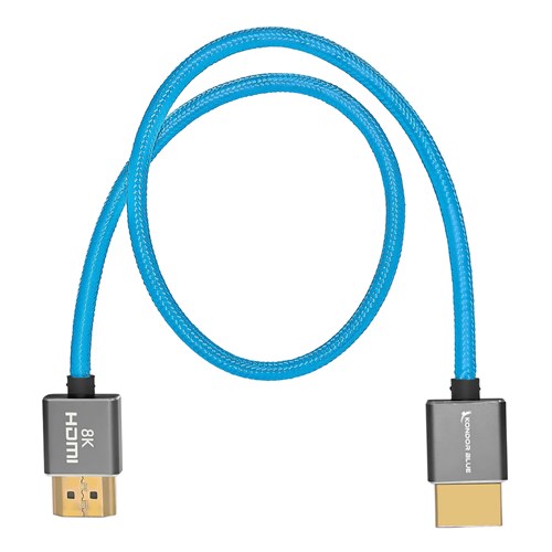 Kondor Blue HDMI 2.1 17in, 8K/60Hz 4K/120Hz Braided Cable KB-HDMI2.1_1 - Theodist