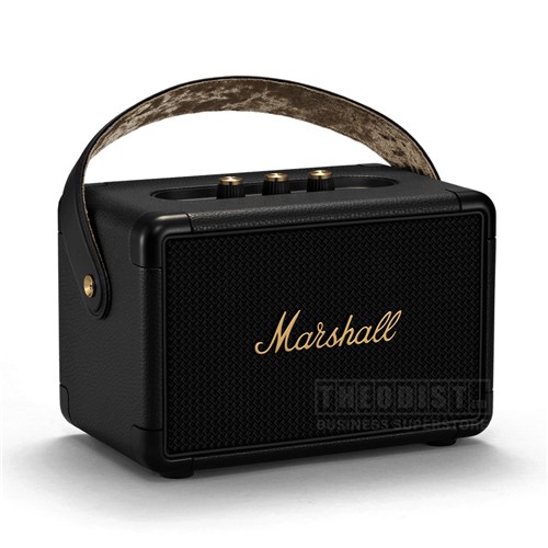 Marshall Kilburn II Bluetooth Speaker Black & Brass_1 - Theodist