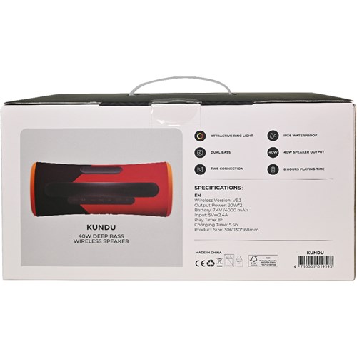 Torq Plus KUNDU 40W Deep Bass Wireless Speaker 50 Years Special Edition_8 - Theodist