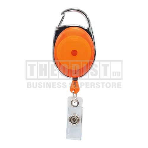 Badge Holder Retractable Yoyo Type with Pocket Clip L52010_2 - Theodist