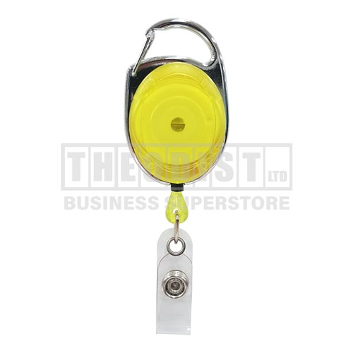 Badge Holder Retractable Yoyo Type with Pocket Clip L52010_3 - Theodist