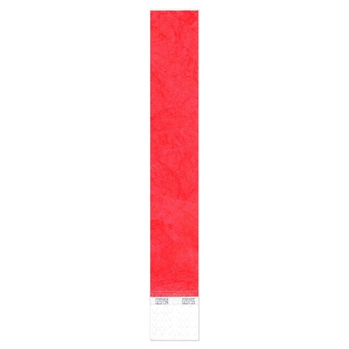 DataMax L52061 Wristbands Tyvek 3/4" Assorted Colours_RED - Theodist