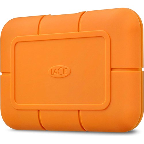 Lacie SSD 2TB External Hard Drive USB-C Rugged 2.5" Drop Resistant STHR2000800 - Theodist