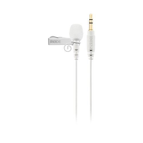 Rode Lavalier GO Professional Microphone Wearable, White - Theodist