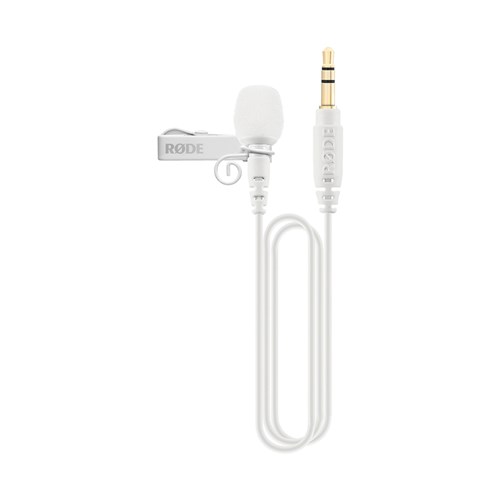 Rode Lavalier GO Professional Microphone Wearable, White_1 - Theodist