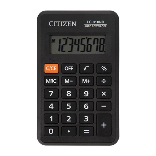 Citizen LC310NR Electronic Pocket Calculator - Theodist