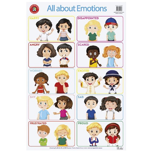 Learning Can Be Fun LEP All About Emotions Wall Chart_1 - Theodist