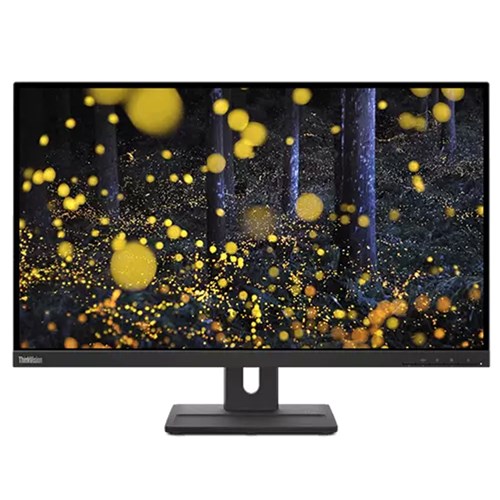 Lenovo ThinkVision E27Q-20 Monitor 27” QHD 16:9, DP+HDMI Input 62D0GAR1AU - Theodist