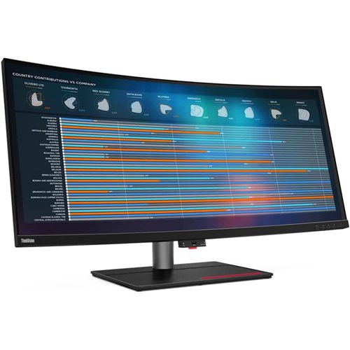 Lenovo Think Vision P40W-20 39.7" Ultra-Wide Curved Monitor 62C1GAR6AU - Theodist