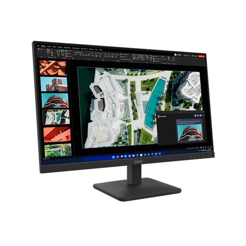 Lenovo ThinkVision Monitor S27-4E 27" IPS 1920x1080 1xHDMI 1.4, 1xVGA Tilt Stand Monitor_1 - Theodist