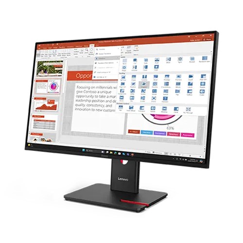Lenovo T27-40 27" Monitor WLED IPS FHD (16:9), HDMI, DP, USB, PIVOT, 64A5MAR6AU_2 - Theodist