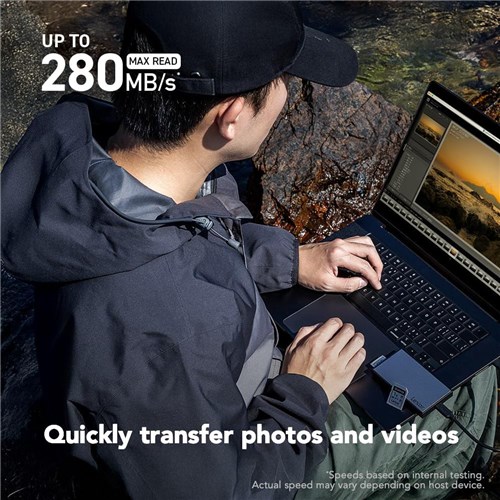 Lexar SDXC UHS-II 512GB Armor Silver Pro Memory Card 280MBs(R) 160MBs(W) V60, 843367138531_5 - Theodist