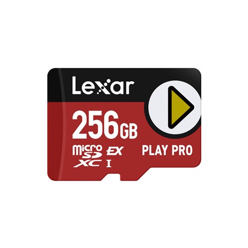 Lexar Micro SDXC UHS-I 256GB Play Pro Express Memory Card 900MBs/150MBsW, 843367135745 - Theodist