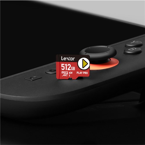 Lexar Micro SDXC UHS-I 512GB Play Pro Express Memory Card V30 900MBsR, 600MBsW, 843367135752_2 - Theodist