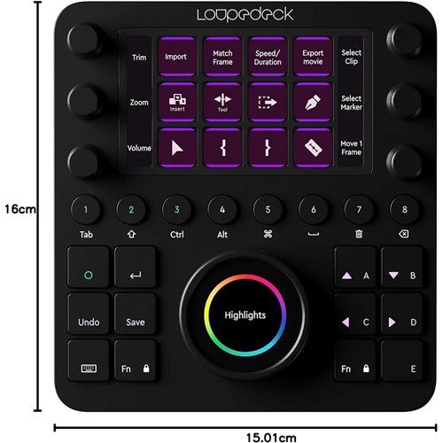 Loupedeck LDD-1903 CT Custom Editing Console for Photo Video Music and Design_2 - Theodist