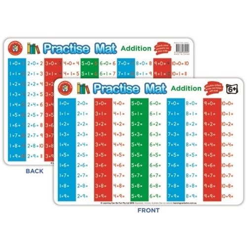 Practise Mat – Addition Practise Mat – Addition
