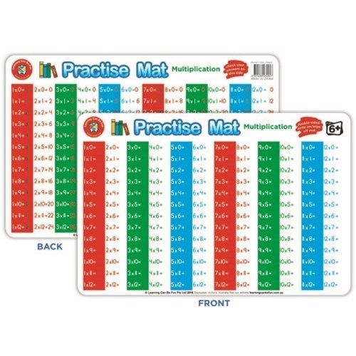 Learning Can Be Fun Practise Mat Multiplication - Theodist