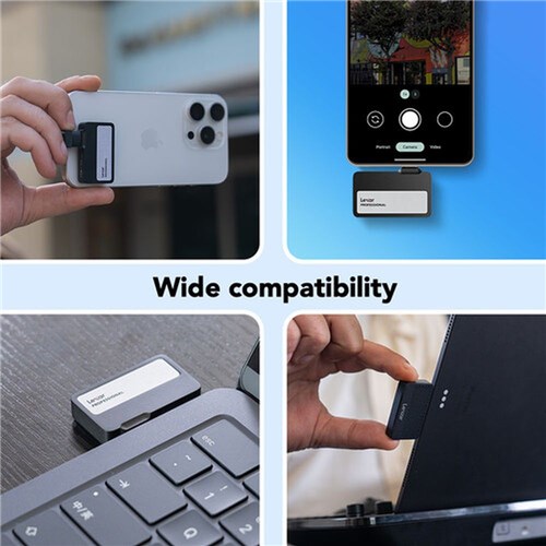 Lexar SL400 Professional Go 1TB Portable SSD Hard Drive External with Hub_5 - Theodist