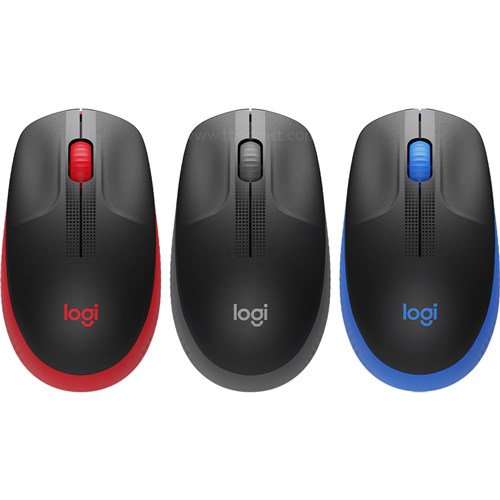 Logitech M190 Full-Size Wireless Mouse - Theodist