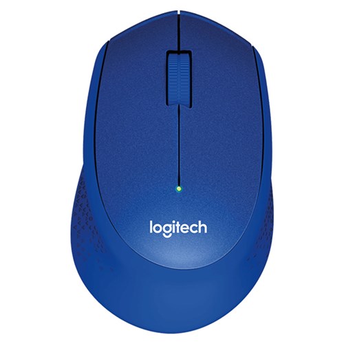Logitech M331 Silent Plus Wireless Mouse_Blue - Theodist