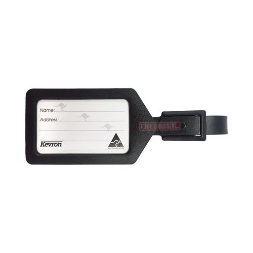 Kevron Luggage Tag, Assorted Colours_Black - Theodist