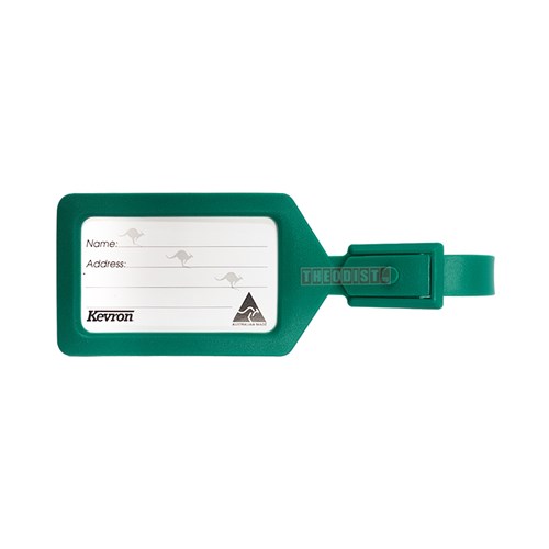 Kevron Luggage Tag, Assorted Colours_Green - Theodist