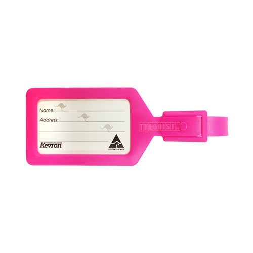 Kevron Luggage Tag, Assorted Colours_Pink - Theodist