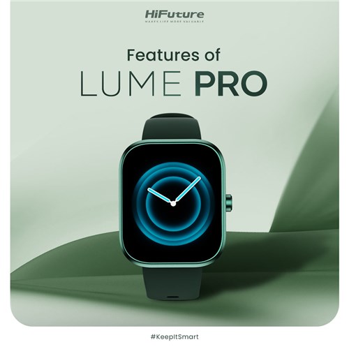 HiFuture Lume Pro 1.85" Smartwatch with Aluminium Frame – Dark Green_1 - Theodist