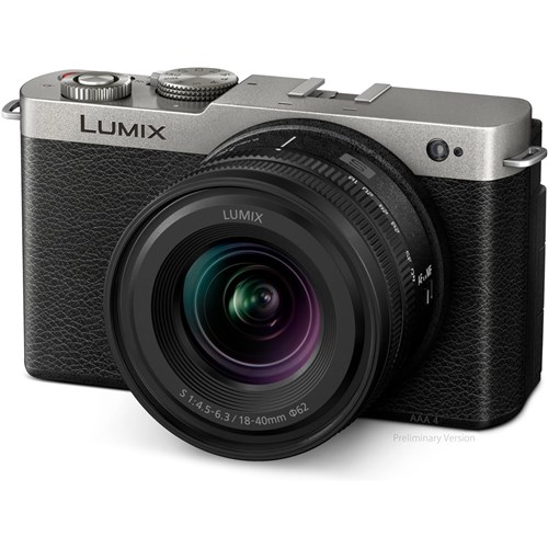Panasonic Lumix S9 Mirrorless Camera with 18-40mm Lens Silver, DC-S9NGN-S - Theodist