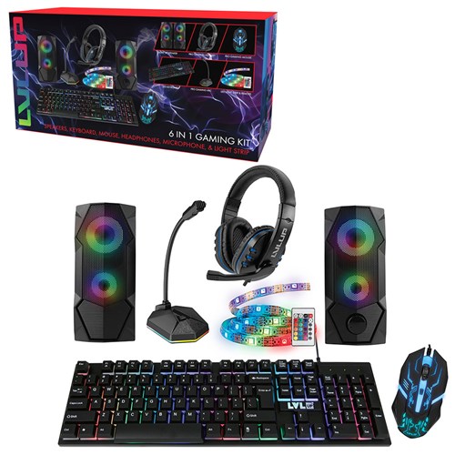 LVLUP 6-in-1 Gaming Bundle - Theodist