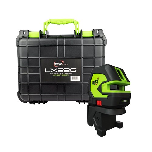 Imex LX 22G Line Laser Multi Crossline Green Beam_1 - Theodist