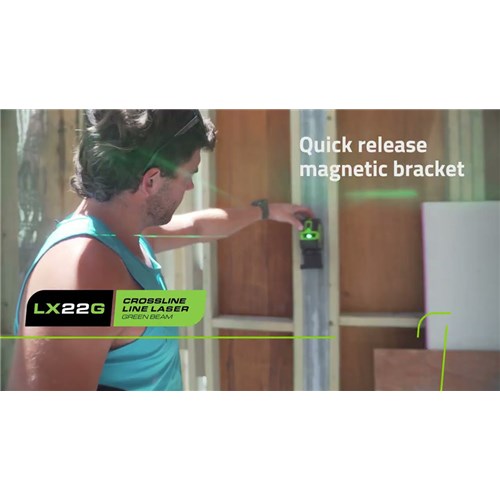 Imex LX 22G Line Laser Multi Crossline Green Beam_3 - Theodist