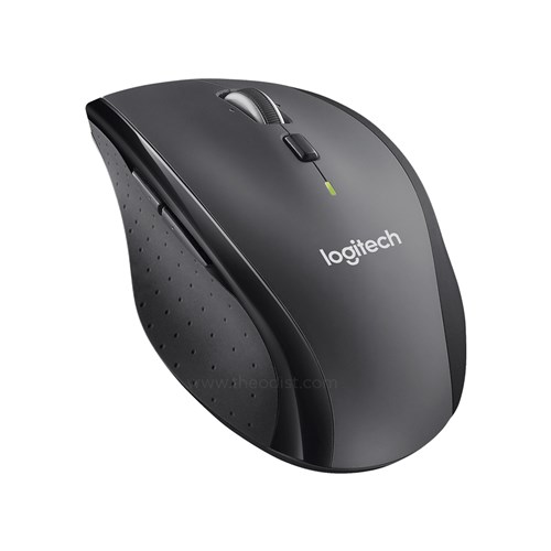 Logitech M705 Marathon Wireless Mouse Black_1 - Theodist