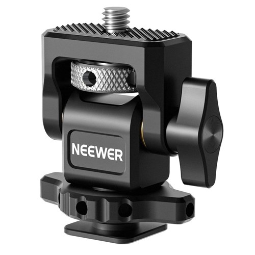 Neewer MA002 Field Monitor Mount 360° Swivel & 180° Tilt Damping Adjustable Cold Shoe - Theodist