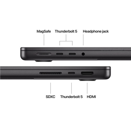 Apple MacBook Pro 14-inch M4 Pro Chip, 512GB/24GB Space Black MX2H3X/A - Theodist