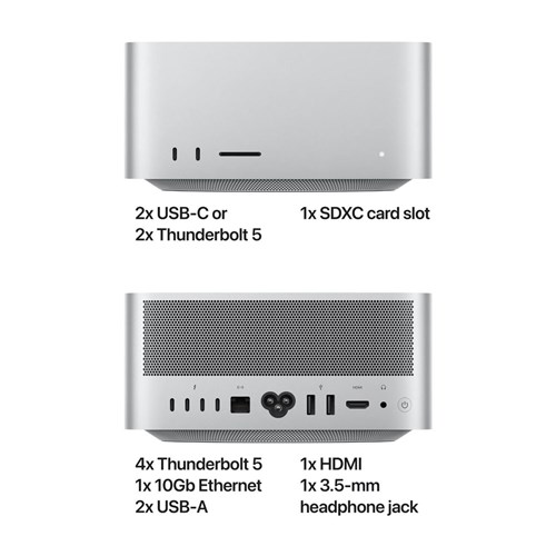 Apple Mac Studio Desktop M4 Max 14 Core CPU, 16 CORE GPU 16 CORE NE, 36GB, 1TB SSD_1 - Theodist