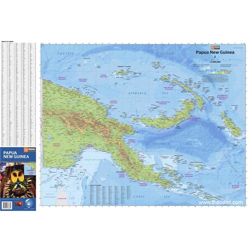 Hema Papua New Guinea Country Map - 3rd Edition_1 - Theodist