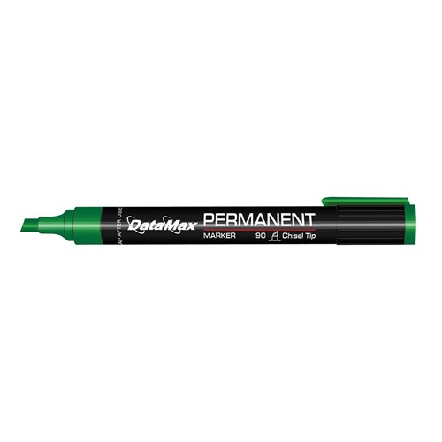 DataMax MAX090 Permanent Markers Chisel Tip_GRN - Theodist