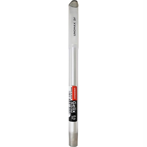 Unomax Gelix Gel Ink Pens 0.6mm, Black