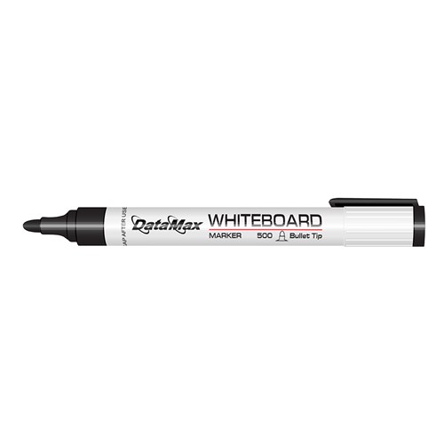 DataMax MAX500 Whiteboard Markers Bullet Tip_Black - Theodist