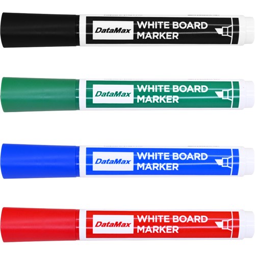 DataMax MAX509 Whiteboard Markers Chisel Tip - Theodist