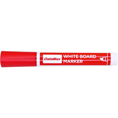 DataMax MAX509 Whiteboard Markers Chisel Tip_RED - Theodist