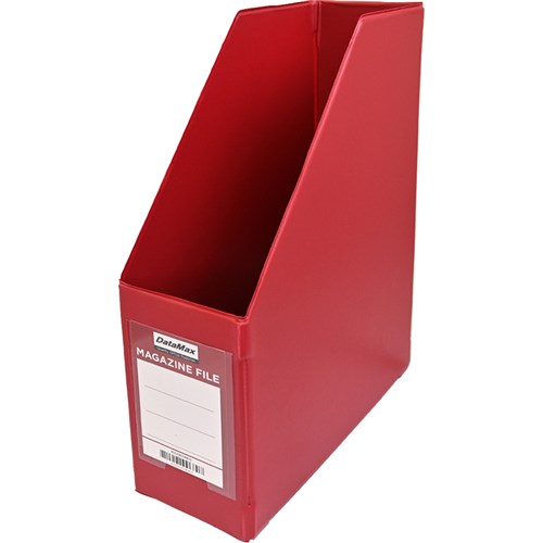 DataMax 905 PVC Magazine File 100mm_RED - Theodist