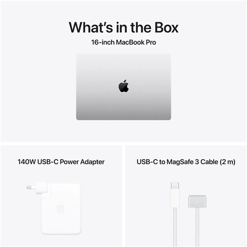 Apple MacBook Pro 16" Laptop, M5 18C CPU, 20C GPU, 24GB, 1TB, Silver, MGE44X/A_7 - Theodist