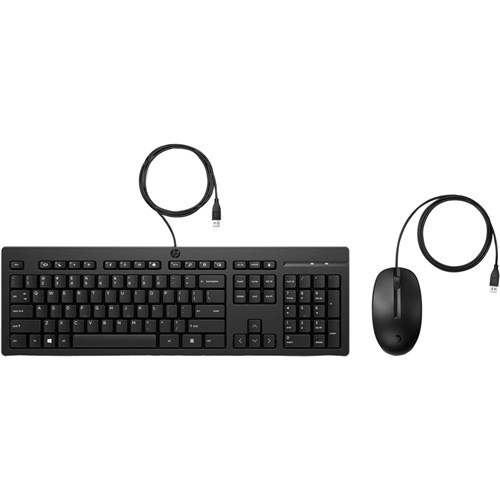 HP 225 Wired Mouse and Keyboard Combo - Theodist
