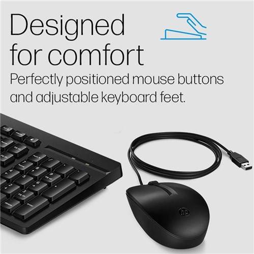 HP 225 Wired Mouse and Keyboard Combo_4 - Theodist